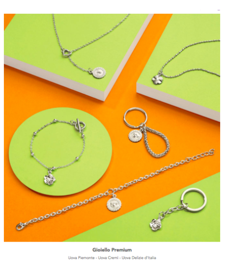 CAFFAREL UOVO DI CIOCCOLATO PIEMONTE A LATTE CON  GRANELLA DI NOCCIOLE 270 GR.