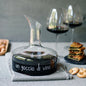 DECANTER "UN GOCCIO DI VINO " IN VETRO BOROSILICATO CAPIENZA 1,2 LITRI