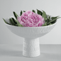 Dolci pensieri gift CIOTOLA RIALZATA IN CERAMICA - 19 H. CM Diam. 28x19 h. cm. DECORAZIONE CASA