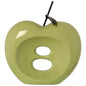 Dolci pensieri gift Statuetta In Ceramica - Mela Verde - 30cm + 99915 (picciolo Di Ferro) DECORAZIONE