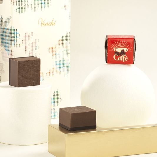 Dolci pensieri gift VENCHI CIOCCOLATINO ESPRESSO XCAFFE' CON SETTE MISCELE PREGIATO CAFFE' 100 GRAMMI