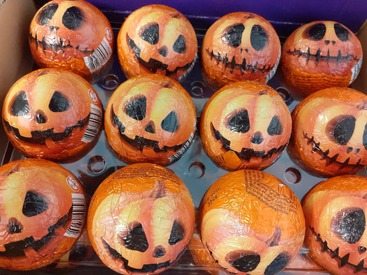 Dolci pensieri gift Zucca halloween di puro cioccolato a latte con sorpresa gr.40