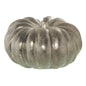 Dolci pensieri gift ZUCCA IN CERAMICA ARGENTO DECORAZIONE SOPRAMMOBILE SALOTTO GIARDINO SOGGIORNO