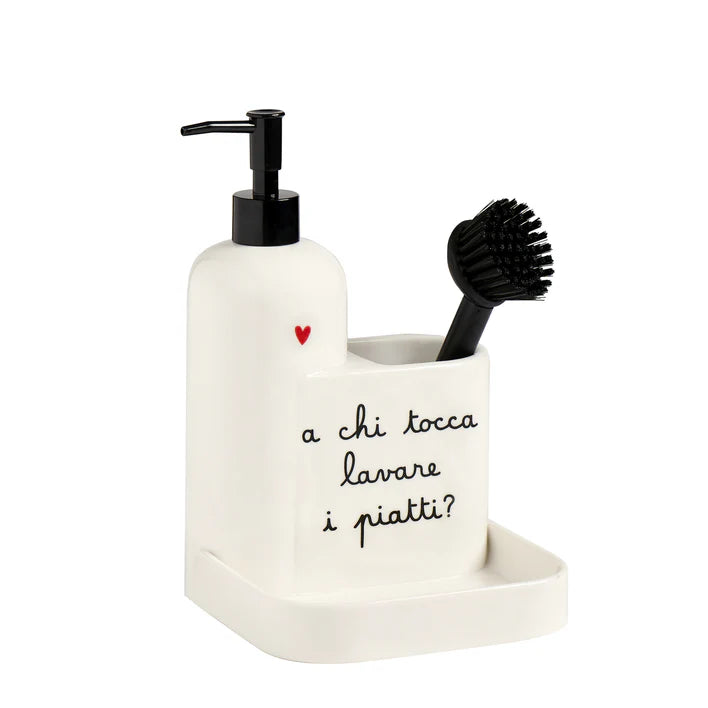 Dosasapone Plus bianco A chi tocca lavare i piatti