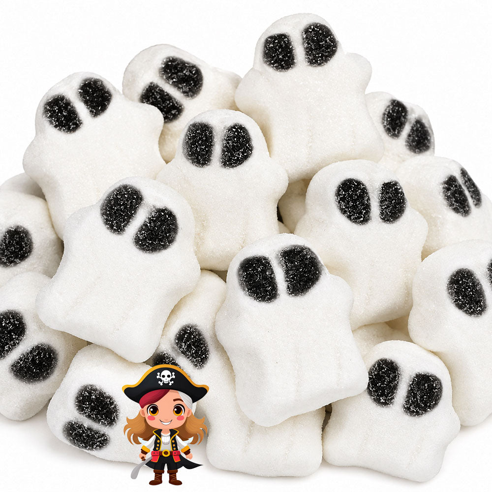 FANTASMI HALLOWEEN MARSHMALLOW GUSTO VANIGLIA 100 GR.