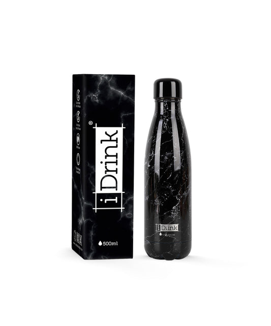 BORRACCIA TERMICA THERMOS BOTTIGLIA TERMICA 500 ML DECORO MARMO