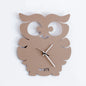 OROLOGIO IN METALLO GUFO BEIGE DESIGN Dimensioni: 30 x 34 cm di altezza