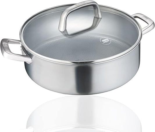 Berndes BERNDES tegame da portata Tricion Resist 28 cm con coperchio