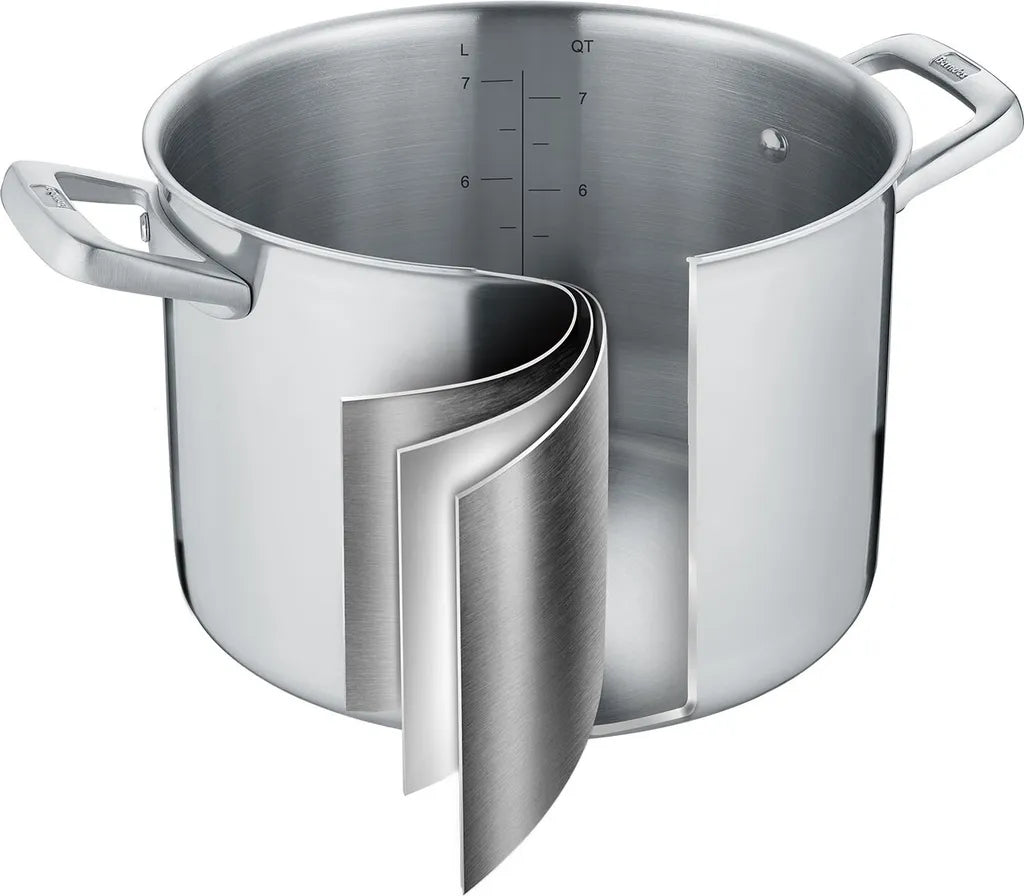 Berndes BERNDES Tricion Casseruola da 24 cm con coperchio