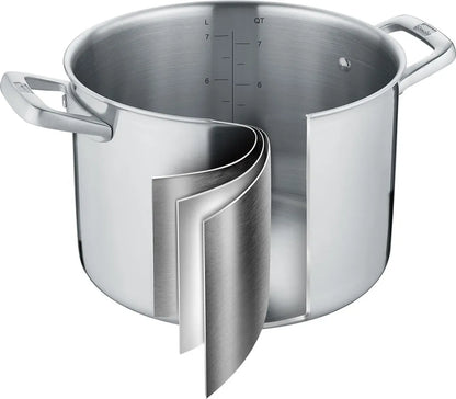 Berndes BERNDES Tricion Casseruola da 24 cm con coperchio