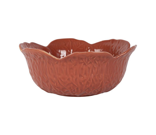 coppetta CAVOLO CERAMICA RUGGINE D15XH6.5CM