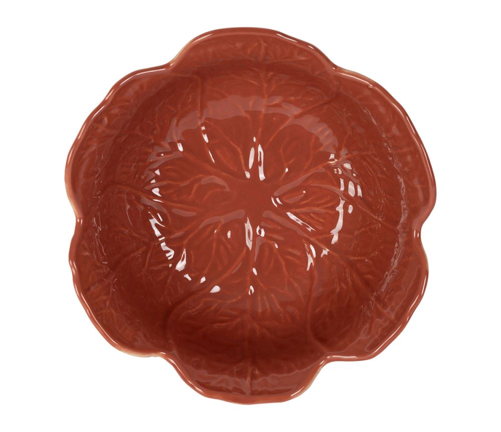 INSALATIERA CAVOLO CERAMICA RUGGINE D27XH11CM