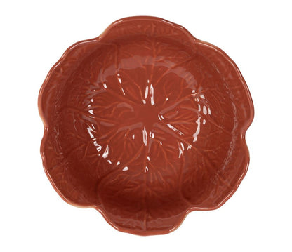 INSALATIERA CAVOLO CERAMICA RUGGINE D27XH11CM