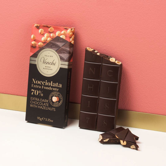Tavoletta VENCHI Nocciolata Fondente 70% 95 g