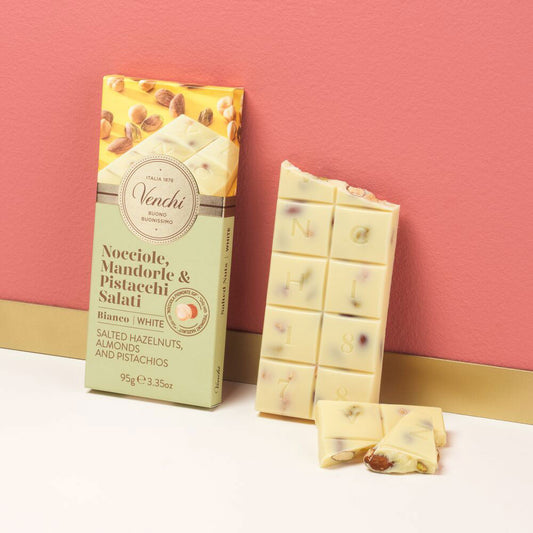 VENCHI Tavoletta  Nocciolata Bianco Salata 95 g