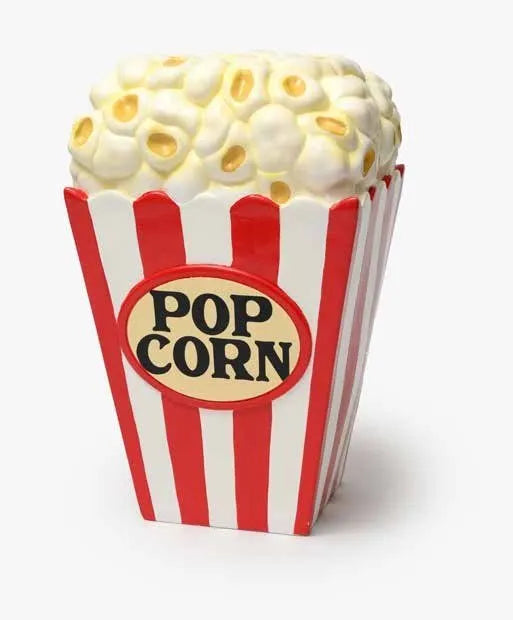 SGABELLO POPCORN IN RESINA DIPINTA 31CM X 47CM