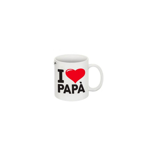 Tazza bianca da colazione festa del papà