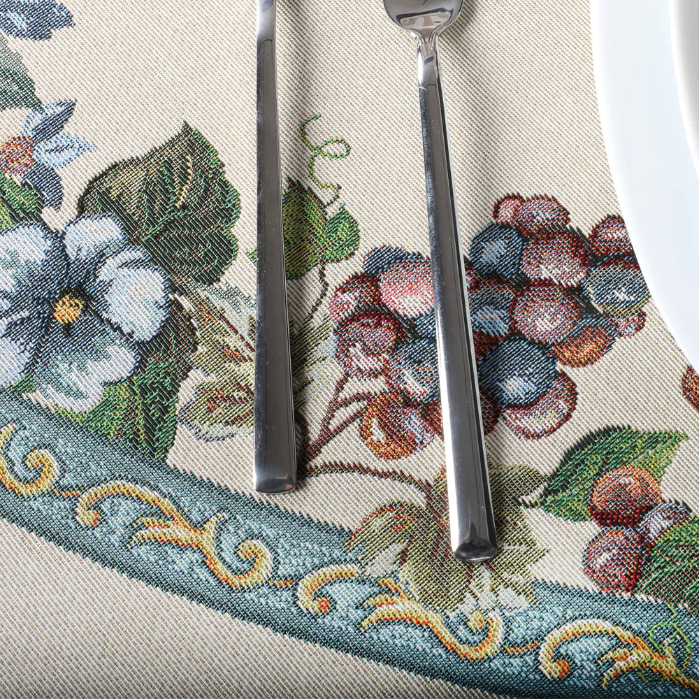 Tovaglia da Tavola Rotonda Nimeria Gobelin D.165 CM