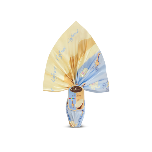 CAFFAREL UOVO DOPPIO STRATO LATTE/BIANCO 360 GR BIGUSTO