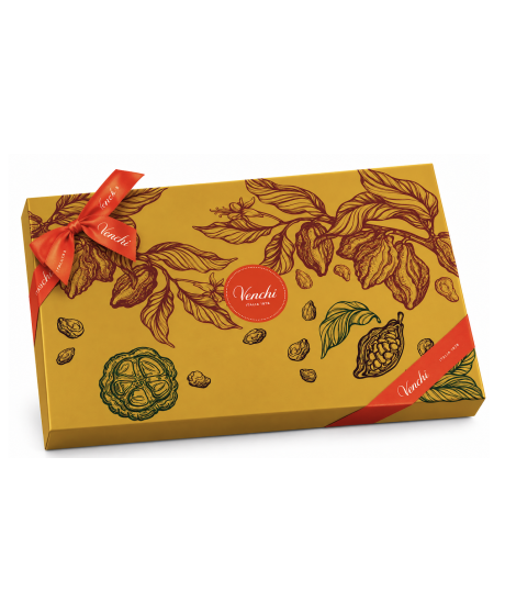 VENCHI SCATOLA CIOCCOLATIN ASSORTITI REGALO 230 GR AUTUNNO SENZA GLUTNE