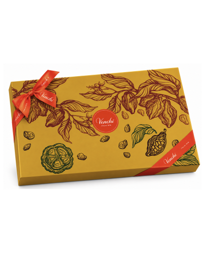 VENCHI SCATOLA CIOCCOLATIN ASSORTITI REGALO 230 GR AUTUNNO SENZA GLUTNE