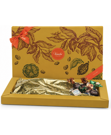 VENCHI SCATOLA CIOCCOLATIN ASSORTITI REGALO 230 GR AUTUNNO SENZA GLUTNE