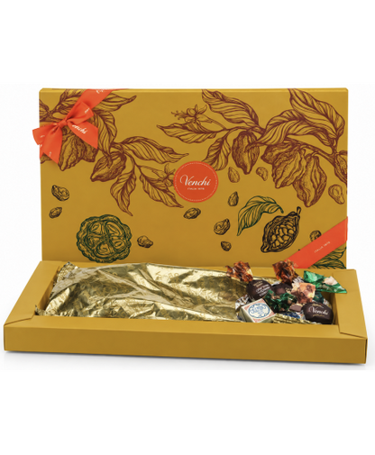 VENCHI SCATOLA CIOCCOLATIN ASSORTITI REGALO 230 GR AUTUNNO SENZA GLUTNE