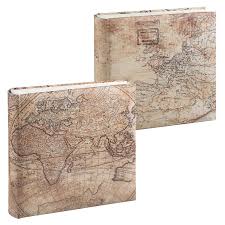 Album per la raccolta di fotografie 100 foto 13×19 decorazione Mappamondo - Dolci pensieri gift