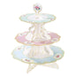 Alzatina 3 piani per Cupcake e Bomboniere stile Boho chic 35 cm - Dolci pensieri gift