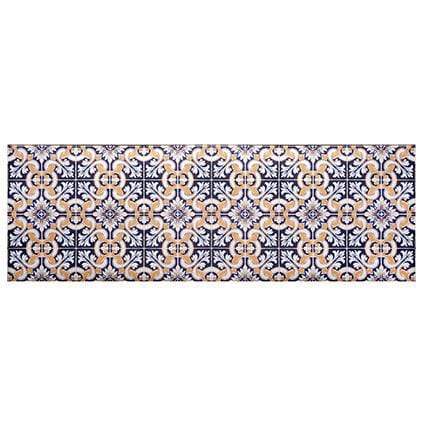 AMALFI Tappeto con Maioliche Blu Passatoia per Casa dimensioni 180cm - Dolci pensieri gift