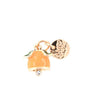 Dolci pensieri gift Amo Capri Charm Pendente Campanella Arancia Portafortuna collezione Marina Piccola