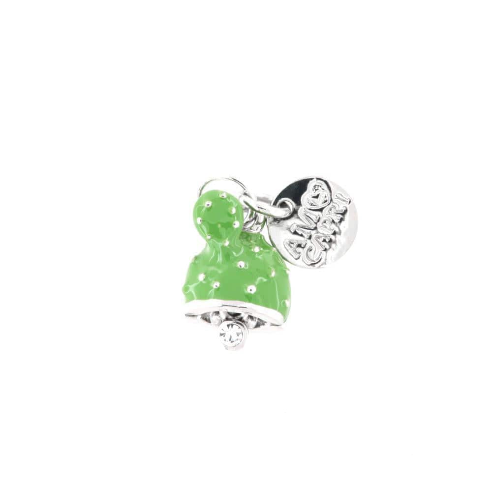 Dolci pensieri gift Amo Capri Charm Pendente Campanella Cactus Portafortuna collezione Marina Piccola