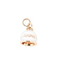 Dolci pensieri gift Amo Capri Charm Pendente Campanella Portafortuna Bianca collezione Marina Grande