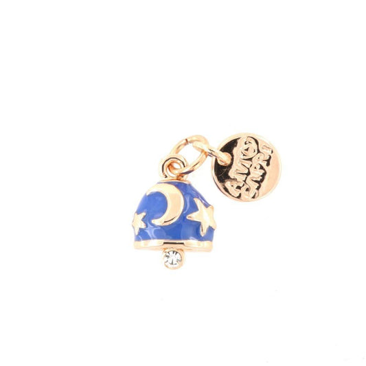 Dolci pensieri gift Amo Capri Charm Pendente Campanella Portafortuna Notte Stellata di colore Blu