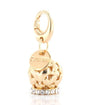 Dolci pensieri gift Amo Capri Charm Pendente Dorato Campanella Portafortuna collezione Belvedere