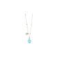 Dolci pensieri gift Amo Capri Collana con campanella portafortuna pendente impreziosita da cristalli bianchi