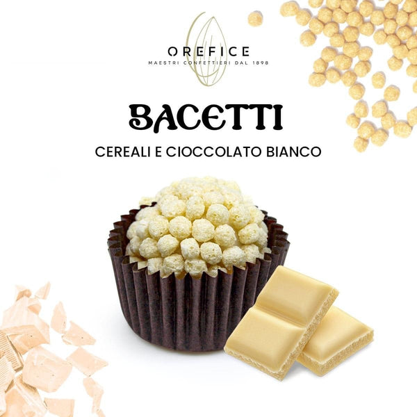 Bacetti Orefice Cereali con Cioccolato bianco 300gr - Dolci pensieri gift