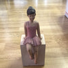 Ballerina antichizzata su base, shabby scic - Dolci pensieri gift