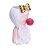 Bambina Vaso Moderno busto donna con bolla - Dolci pensieri gift