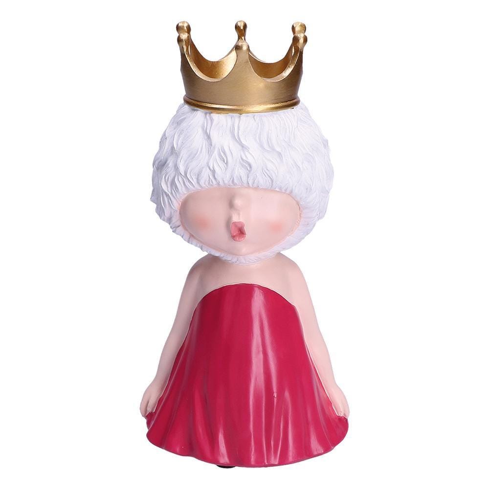 Bambina Vaso Moderno busto donna con corona - Dolci pensieri gift