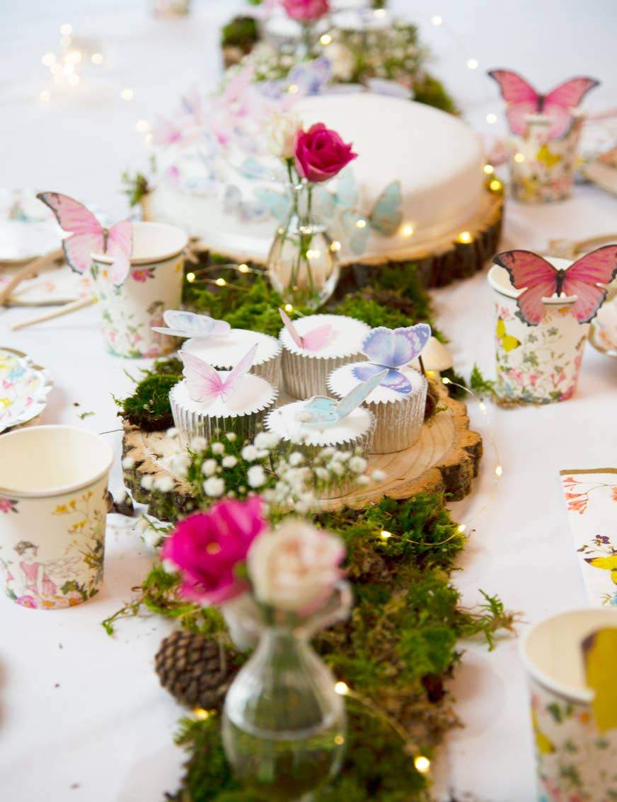 Bicchieri Party Fate con Decorazione Farfalla in carta confezione 12 pezzi - Dolci pensieri gift