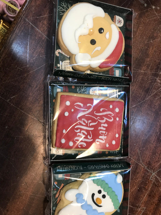 SALDI DI FINE FESTIVITA' BISCOTTI DI PASTA FROLLA CON GLASSA COLORATA - Dolci pensieri gift