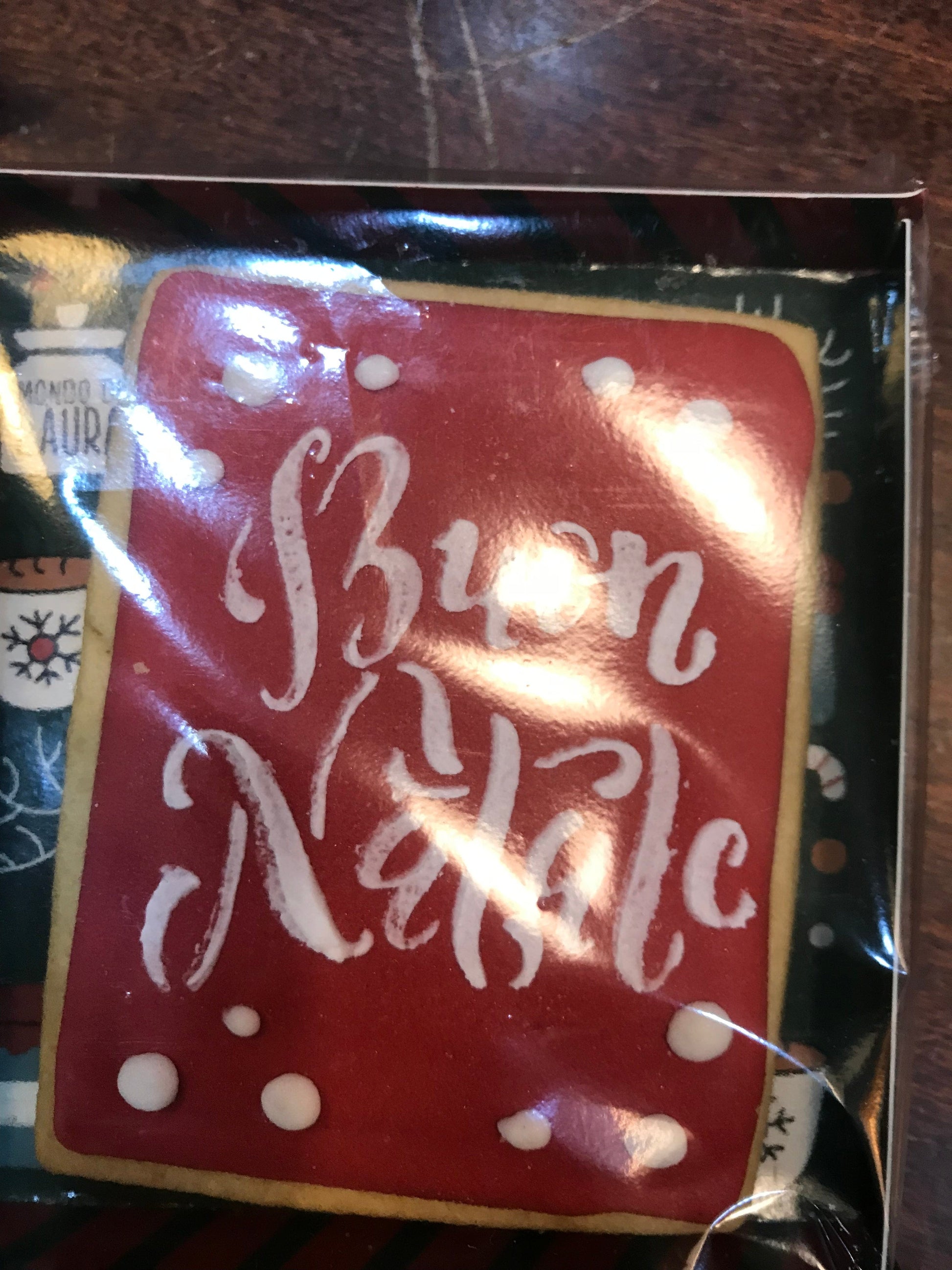 SALDI DI FINE FESTIVITA' BISCOTTI DI PASTA FROLLA CON GLASSA COLORATA - Dolci pensieri gift