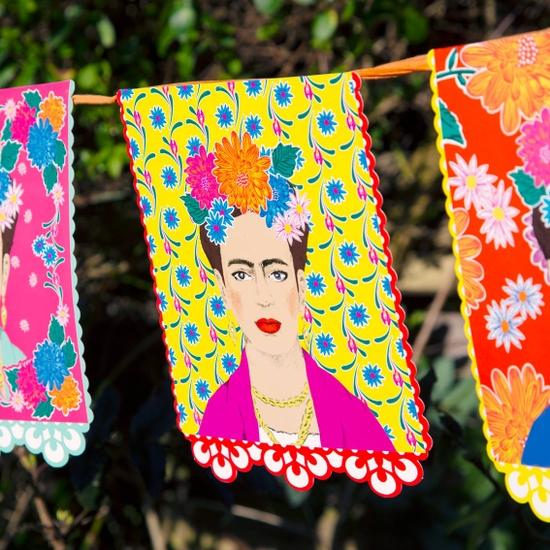 Boho Frida - Ghirlanda Kahlo, Festoni in carta 3 m - Dolci pensieri gift