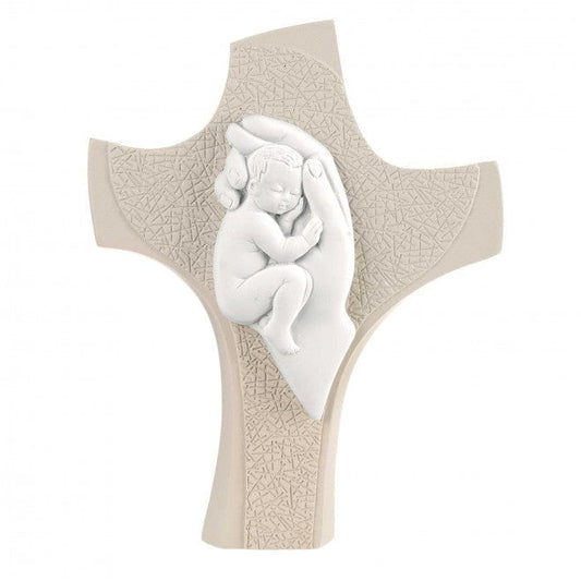 BONGELLI SCULTURA CROCE CON BIMBO - Dolci pensieri gift