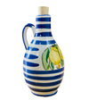 Bottiglia olio con manico AMALFI in Ceramica Vietrese 15 cm DIPINTA A MANO - Dolci pensieri gift