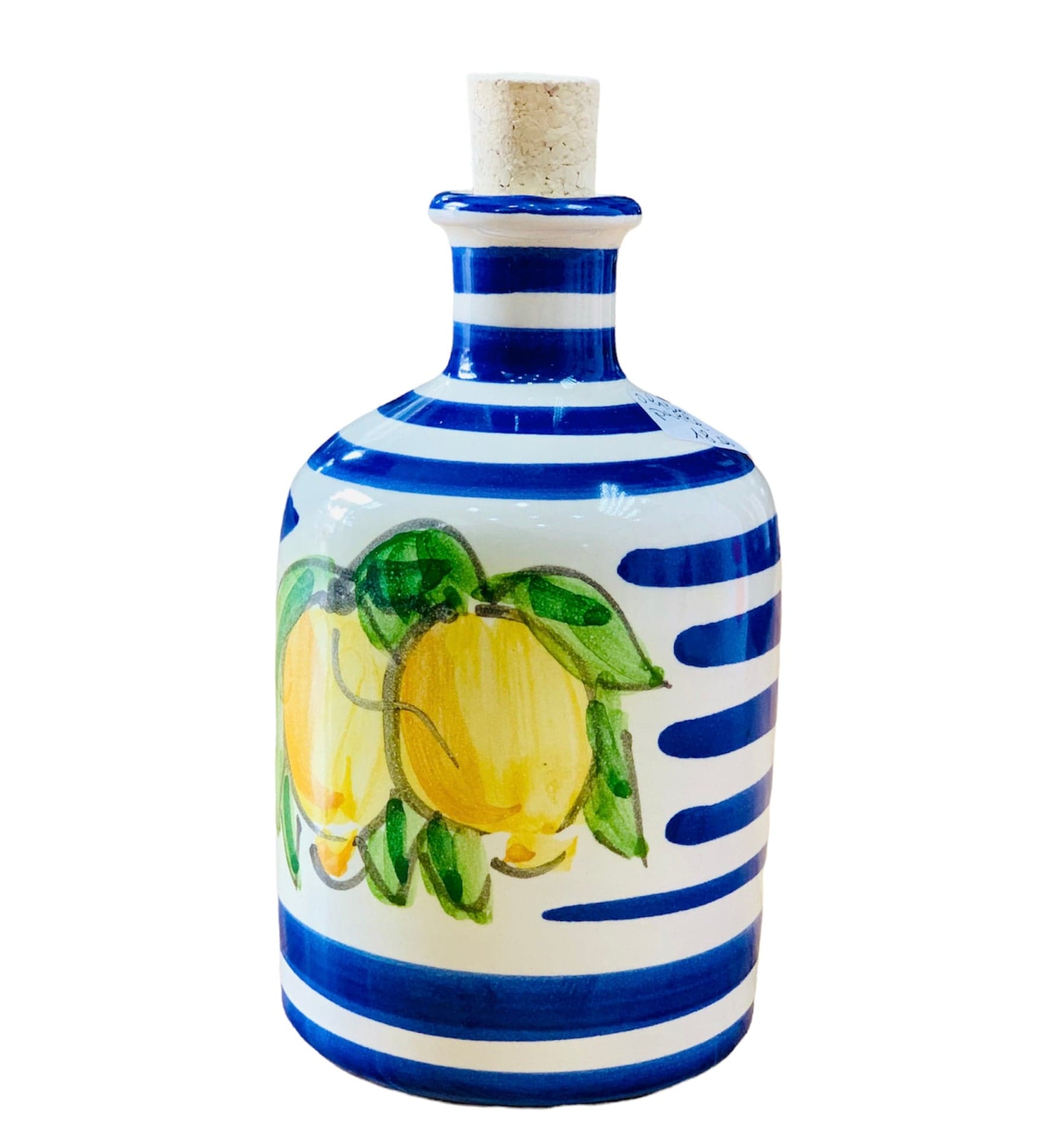 Bottiglia orcetta AMALFI in Ceramica Vietrese 15 cm DIPINTA A MANO - Dolci pensieri gift