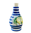 Bottiglia ovale AMALFI in Ceramica Vietrese 20 cm DIPINTA A MANO - Dolci pensieri gift