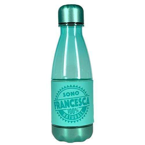 Bottiglia Termica FRANCESCA acqua marina Borraccia Thermos in plastica 350 ml - Dolci pensieri gift