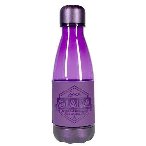 Bottiglia Termica GIADA viola Borraccia Thermos in plastica 350 ml - Dolci pensieri gift